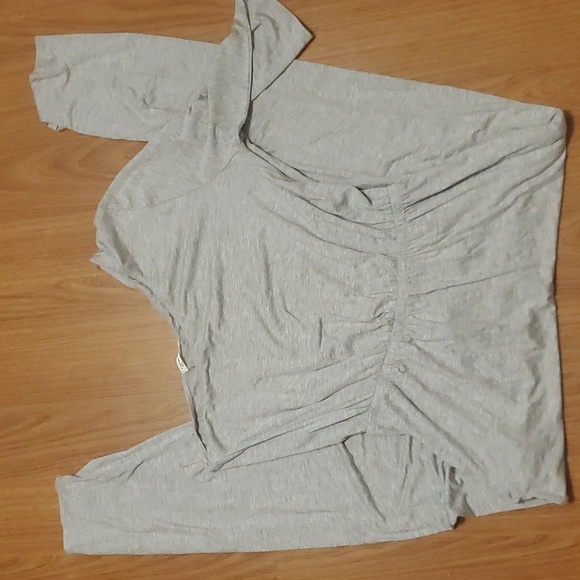 Carole Christian Women's Grey One Shoulder Jumpsuit - Picture 7 of 8